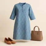 Cotton printed kurta
